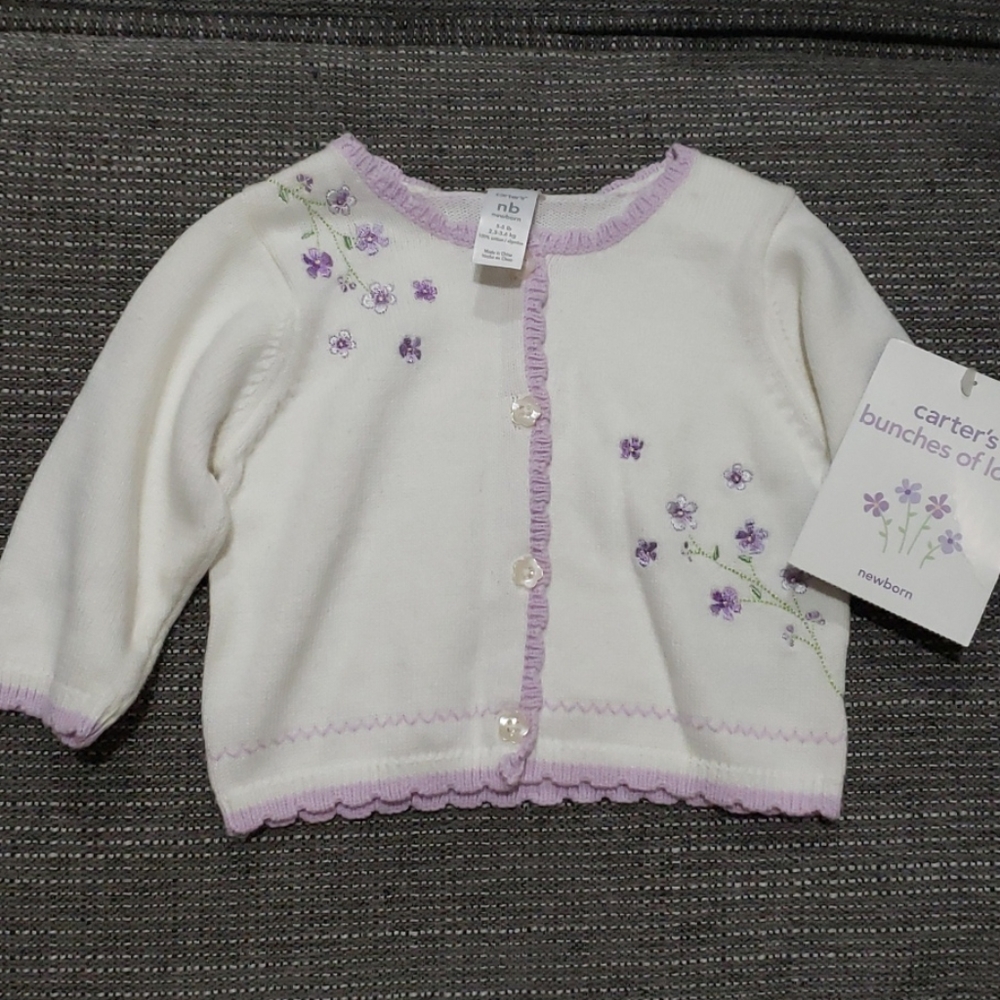 NWT newborn sweater!
